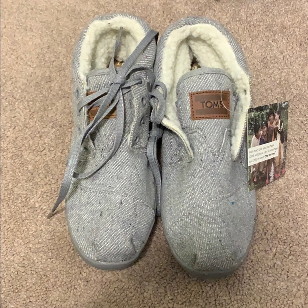 Tom’s Wool Fleck Botas